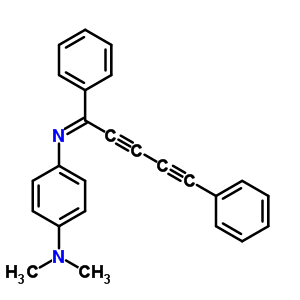 7411-32-7  N'-[(1Z)-1,5-diphenylpenta-2,4-diyn-1-ylidene]-N,N-dimethylbenzene-1,4-diamine