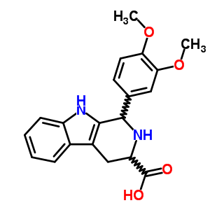 82789-27-3  1-(3,4-dimethoxyphenyl)-2,3,4,9-tetrahydro-1H-beta-carboline-3-carboxylic acid