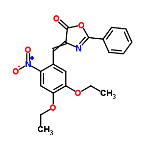 910-71-4  4-(4,5-diethoxy-2-nitrobenzylidene)-2-phenyl-1,3-oxazol-5(4H)-one