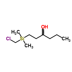 91391-51-4  1-[(chloromethyl)(dimethyl)silyl]hexan-3-ol
