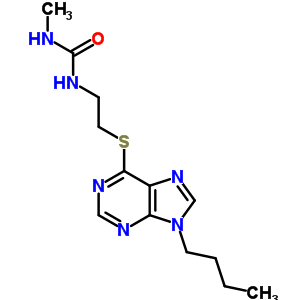 92100-66-8  1-{2-[(9-butyl-9H-purin-6-yl)sulfanyl]ethyl}-3-methylurea
