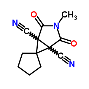 92577-31-6  3-methyl-2,4-dioxo-3-azaspiro[bicyclo[3.1.0]hexane-6,1'-cyclopentane]-1,5-dicarbonitrile