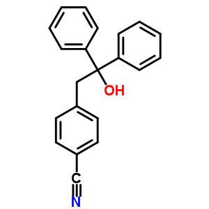 10517-66-5  4-(2-hydroxy-2,2-diphenylethyl)benzonitrile