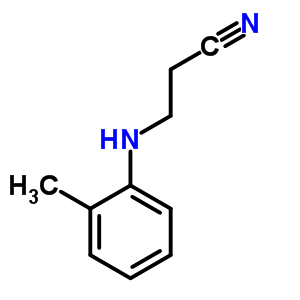 1076-77-3  3-[(2-methylphenyl)amino]propanenitrile