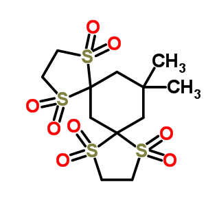 15814-66-1  13,13-dimethyl-1,4,8,11-tetrathiadispiro[4.1.4.3]tetradecane 1,1,4,4,8,8,11,11-octaoxide