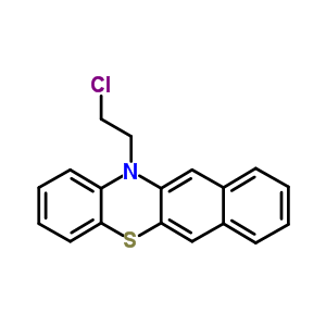 19555-69-2  12-(2-chloroethyl)-12H-benzo[b]phenothiazine