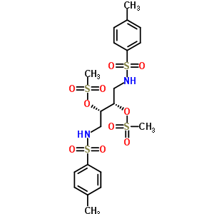 27511-35-9  (2S,3S)-1,4-bis{[(4-methylphenyl)sulfonyl]amino}butane-2,3-diyl dimethanesulfonate