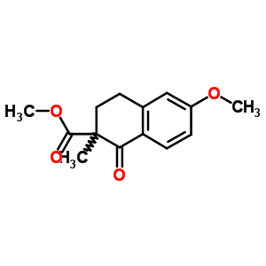 38840-94-7  methyl 6-methoxy-2-methyl-1-oxo-1,2,3,4-tetrahydronaphthalene-2-carboxylate