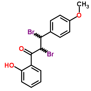 39729-17-4  2,3-dibromo-1-(2-hydroxyphenyl)-3-(4-methoxyphenyl)propan-1-one