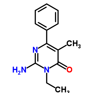 4897-02-3  2-amino-3-ethyl-5-methyl-6-phenylpyrimidin-4(3H)-one