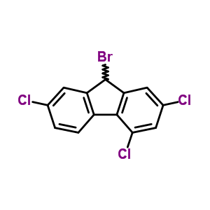 7012-19-3  9-bromo-2,4,7-trichloro-9H-fluorene