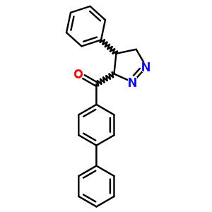 7148-91-6  biphenyl-4-yl(4-phenyl-4,5-dihydro-3H-pyrazol-3-yl)methanone