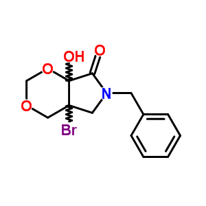 7151-47-5  6-benzyl-4a-bromo-7a-hydroxytetrahydro[1,3]dioxino[4,5-c]pyrrol-7(4H)-one