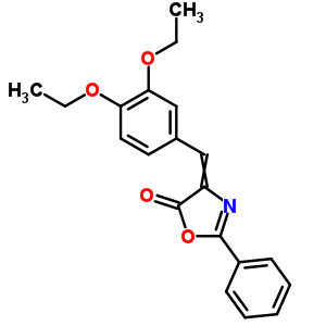 88828-04-0  4-(3,4-diethoxybenzylidene)-2-phenyl-1,3-oxazol-5(4H)-one