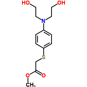 92198-63-5  methyl ({4-[bis(2-hydroxyethyl)amino]phenyl}sulfanyl)acetate