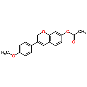 10499-10-2  3-(4-methoxyphenyl)-2H-chromen-7-yl acetate