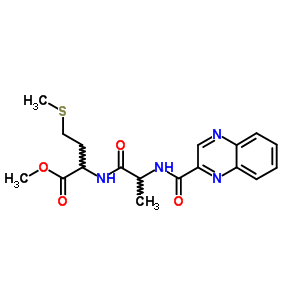 21650-08-8  methyl N-(quinoxalin-2-ylcarbonyl)alanylmethioninate