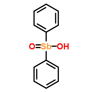 22811-63-8  hydroxy(diphenyl)stibane oxide