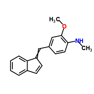 2448-83-1  4-(1H-inden-1-ylidenemethyl)-2-methoxy-N-methylaniline