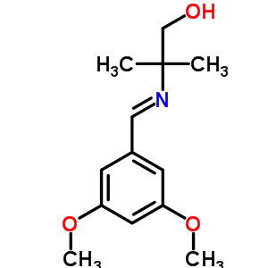 25458-10-0  2-{[(E)-(3,5-dimethoxyphenyl)methylidene]amino}-2-methylpropan-1-ol