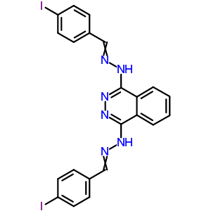 27702-26-7  1,4-bis[2-(4-iodobenzylidene)hydrazinyl]phthalazine