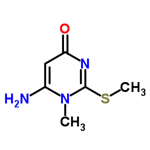 29877-80-3  6-amino-1-methyl-2-(methylsulfanyl)pyrimidin-4(1H)-one