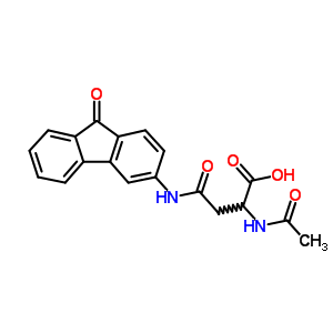 31792-64-0  N~2~-acetyl-N-(9-oxo-9H-fluoren-3-yl)asparagine