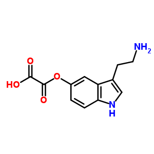 319-71-1  {[3-(2-aminoethyl)-1H-indol-5-yl]oxy}(oxo)acetic acid