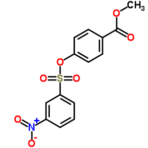 36601-42-0;7227-11-4  methyl 4-{[(3-nitrophenyl)sulfonyl]oxy}benzoate