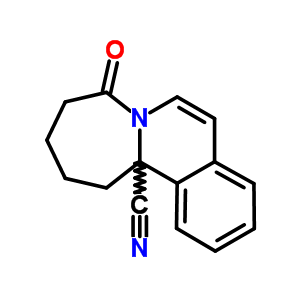 37045-07-1  5-oxo-2,3,4,5-tetrahydroazepino[2,1-a]isoquinoline-12b(1H)-carbonitrile