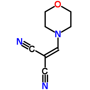 38238-94-7  (morpholin-4-ylmethylidene)propanedinitrile