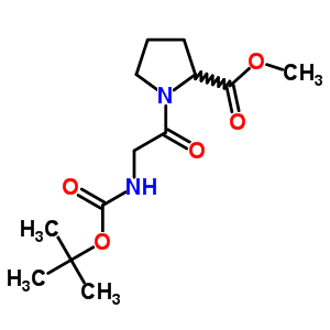 41863-49-4  methyl N-(tert-butoxycarbonyl)glycylprolinate