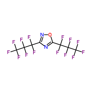 4314-46-9  3,5-bis(heptafluoropropyl)-1,2,4-oxadiazole