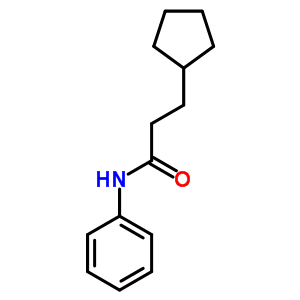 4500-28-1  3-cyclopentyl-N-phenylpropanamide