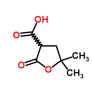 50598-41-9  5,5-dimethyl-2-oxotetrahydrofuran-3-carboxylic acid