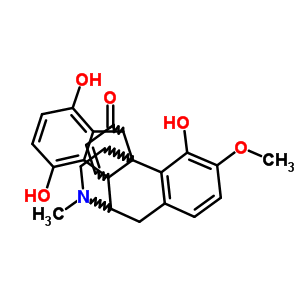 507-78-8  1,7,10-trihydroxy-2-methoxy-14-methyl-5,6-dihydro-11H-6,11a-(epiminoethano)-6a,11-prop[1]enobenzo[a]fluoren-15-one