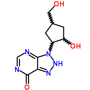 50767-25-4  3-[2-hydroxy-4-(hydroxymethyl)cyclopentyl]-2,3-dihydro-7H-[1,2,3]triazolo[4,5-d]pyrimidin-7-one