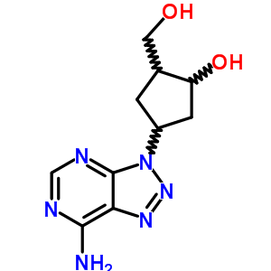 50767-27-6  4-(7-amino-3H-[1,2,3]triazolo[4,5-d]pyrimidin-3-yl)-2-(hydroxymethyl)cyclopentanol