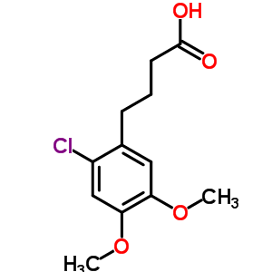 56242-82-1  4-(2-chloro-4,5-dimethoxyphenyl)butanoic acid