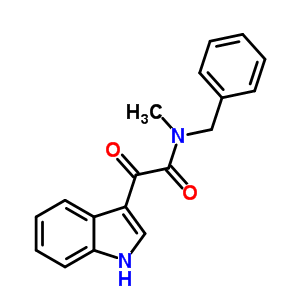 57547-34-9  N-benzyl-2-(1H-indol-3-yl)-N-methyl-2-oxoacetamide