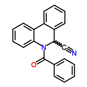 59193-74-7  5-benzoyl-5,6-dihydrophenanthridine-6-carbonitrile