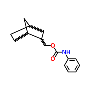 61911-77-1  bicyclo[2.2.1]hept-2-ylmethyl phenylcarbamate