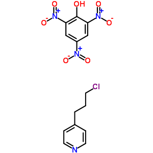 69603-43-6  2,4,6-trinitrophenol - 4-(3-chloropropyl)pyridine (1:1)