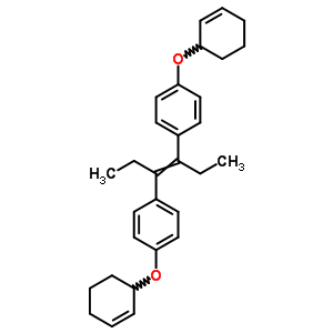 7145-47-3  1,1'-hex-3-ene-3,4-diylbis[4-(cyclohex-2-en-1-yloxy)benzene]