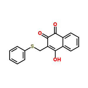 72520-63-9  4-hydroxy-3-[(phenylsulfanyl)methyl]naphthalene-1,2-dione