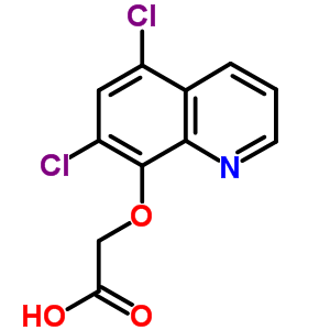 92146-38-8  [(5,7-dichloroquinolin-8-yl)oxy]acetic acid