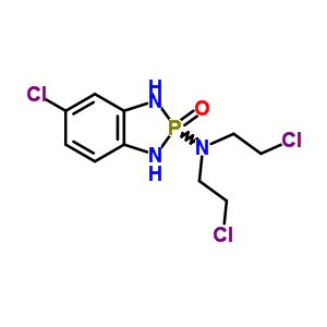 94406-58-3  5-chloro-N,N-bis(2-chloroethyl)-2,3-dihydro-1H-1,3,2-benzodiazaphosphol-2-amine 2-oxide