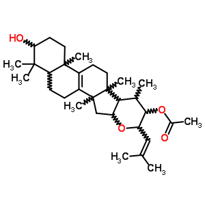 10178-38-8;38301-89-2  3-hydroxy-16,23-epoxylanosta-8,24-dien-22-yl acetate