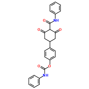 10223-91-3  4-[3,5-dioxo-4-(phenylcarbamoyl)cyclohexyl]phenyl phenylcarbamate