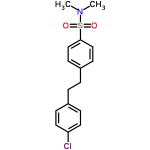 13952-54-0  4-[2-(4-chlorophenyl)ethyl]-N,N-dimethylbenzenesulfonamide